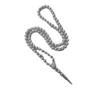 Whltzf Collar con patrón de serpiente con perlas artificiales, longitud ajustable, gargantilla larga, cadena de suéter, elegante, para fiestas, joyería de serpiente, collar de perlas