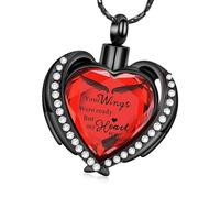 Whltzf Collar de acero inoxidable para cenizas de mascotas con un collar conmemorativo moderno y de fácil acceso, joyería de almacenamiento de cenizas, joyería de recuerdo de mascotas