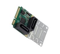 Whltzf Compactly PCIe SATA3.0 Adaptador con 2/4ports para Mejorar Las Capacidades Almacenamiento Sistemas 6Gbps Velocidad Transmisión Adaptador PCIe
