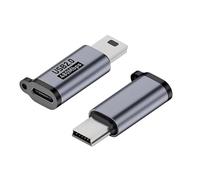 Whltzf Conector USB a tipo C opcionales para cambiar sin esfuerzo entre dispositivos de transferencia de datos y adaptador de aluminio de suministro de carga