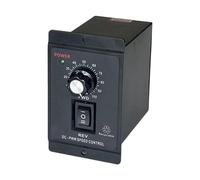 Whltzf Controlador Velocidad del Motor Compacto 20A/10A Ajuste Velocidad DC12V-60V Entrada Amplia Ajustable para Aplicaciones Anchas PWM Motor Velocation Controlador