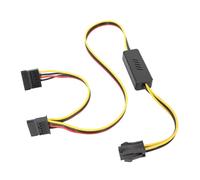 Whltzf CPU Rápido 4pin A Cable Alimentación 12 Pin Pin A Reducción del Cable del Disco Duro Conectores Estables Múltiples Velocidad Transferencia Datos Rápidos
