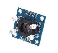 Whltzf GY-31 TCS230 TCS3200 Sensores Color Chip 3-5V Voltajes Bajo Voltaje Detección Color Tablero con Reconocimiento Color Luz LED