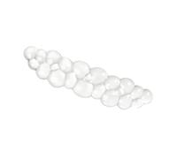 Whltzf Patrón Nube Soporte Muñeca Teclado Ergonómico para Computadora Silicona Suave Y Reposapiés Teclado con Flujos Aire Textura Gel Ergonómico Teclado Almohadilla