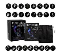 Whltzf Piedras rusas místicas para meditaciones, herramientas de adivinación hechas a mano con sigiles sagrados, guía espiritual, accesorios rituales