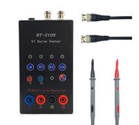 Whltzf Prueba Curvas Seguridad Tester 210 para Detección Fallas Placa Circuito Electrónico Laboratorio Placa Fallas 2 Canales