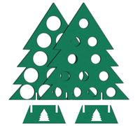 Whltzf Soporte para botellas de vino de madera resistente, elegante estante de almacenamiento de vinos con diseños de cuenta regresiva de Navidad para entusiastas de fiestas, calendario de Adviento de