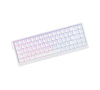 Whltzf Teclado mecánico con cable HE65 con interruptores para escribir sin esfuerzo para el hogar y la oficina. Teclado de escritura eficiente