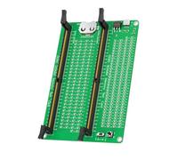 Whltzf Tester Memoria DDR5 RDIMM/UDIMM Desktop Computer DDR5 Tarjeta Prueba Memoria con Pestillos Largos con Indicadores LED para Adaptador Memoria Portátil Escritorio