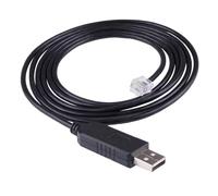Whltzf USB A RJ12 RS232 Cable del Adaptador Cable Virtual Data Cable Compatibilidad Y Desde Hace Mucho Utilice Funcionalidad Cable Conexión Comunicación En Serie