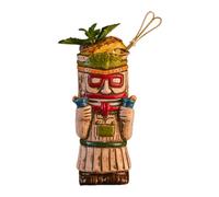 Whltzf Vasos marrones fáciles de limpiar, vasos hawaianos para festivales, vasos de cerámica, vidrio de isla