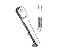 WHLXQ Caballete Lateral Corto de Aleación de Aluminio CNC para Motocicleta - Caballete de Un Solo Lado, Compatible con Honda Giorno/Gold Wing