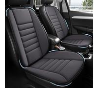 WHLYQF 2Pcs Cojin Asiento Coche, para Mercedes CLK W209 Cojines Coche Asientos Delanteros con Respaldo, Antideslizante Transpirable Cojín,E-Dark Gray