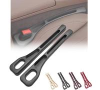 WHLYQF Relleno de Huecos de Asiento de Coche para Audi Q5 8R Q3 A4 Allroad/Avant, Tira de Relleno de Espacios para Asientos de Coche Accesorios Interiores,A-Black