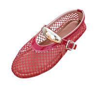 Whmowvn Zapatos planos para mujer elegantes - Zapatos de barco cerrados Slip On Zapatos de madre elegantes y cómodos zapatos de noche huecos Zapatos de vestir ligeros transpirables zapatos de fiesta