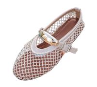 Whmowvn Zapatos planos para mujer elegantes - Zapatos de barco cerrados Slip On Zapatos de madre elegantes y cómodos zapatos de noche huecos Zapatos de vestir ligeros transpirables zapatos de fiesta