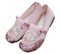 Whmowvn Zapatos planos para mujer elegantes - Zapatos planos cerrados Mary Jane Slip On Slipper Elegantes Cómodos Zapatos de vestir Elegantes Zapatos de Barco Ligeros Transpirables Zapatos Planos