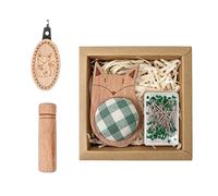 Whnbuij Alfiletero Lindo | Pequeño Cojín de Alfileres - Kit de Alfiletero de Caricatura | Para Principiantes Amantes De Manualidades Sastres Acolchadores Profesores De Arte Artistas Textiles Taller En