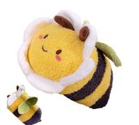 Whnbuij Bee Stuffed Animals - Soft Cartoon Doll Collectible, Plush Character Nursery Bed, Crib Sofa Bookshelf Display Cars | Nursery Bed Crib Sofa Bookshelf Display Cars Table School Offices Cafes Boo