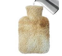 Whnbuij Botella de calefacción, bolsa de agua caliente portátil de 1000 ml, calentadores de manos de invierno, botella de agua caliente, calentador de pies reutilizable para cintura, espalda, cuello
