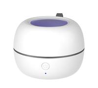 Whnbuij Caja de limpieza TEATER - esterilizador portátil, rápido | Desinfección de biberones, limpiador de luz UV para chupetes, extracción de germen de viajes, dispositivo de cuidado de bebés c