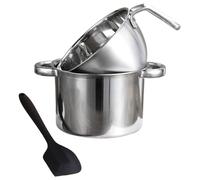 Whnbuij Chocolate Melting Pot | Baking Fondue Tool Cheese Heating Melter for Butter Culinary Home Kitchen Restaurant Candy Dessert