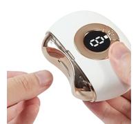 Whnbuij Cortaúñas eléctrico | Recortadora recargable con almacenamiento de restos - Recortadora de uñas eléctrica recargable por USB | para cuidadores familiares de uñas, hogar, viajes, oficina al