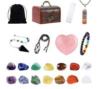 Whnbuij Crystals and Stones - Decoración creativa de natural | Pequeña piedra de única para escritorio, natural de yoga y decoración de piedras