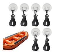 Whnbuij Fichas de Pádel, Portapaleta de Kayak - Parche multifuncional de fijación rápida 6X, hebilla fija marina estable, hebilla de cordón de Paddle para Radeau, barco, kayak, canoa