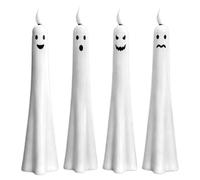 Whnbuij Halloween LED Candle Tabletop Taper Candle Flameless