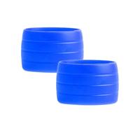 Whnbuij Hebillas de fijación para cinta de manillar - Tapones reutilizables | Pack de 2 fundas de silicona ligeras y impermeables para viajes urbanos