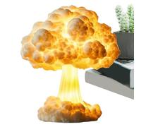 Whnbuij Lámpara de Mesa - sturdy con Forma Champiñón Luz, functional, Nocturna Mesilla Noche Decorativa, Moderna para Escritorio, Estanterías | Multipurpose Outdoor Indoor Utility