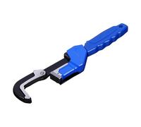 Whnbuij Llave de tubería, llave de fontanero,Llave de tornillo ajustable de mandíbula en V de 14 pulgadas | Llave de tubería pequeña, llave de plomería, herramientas de fontanero para fontaneros