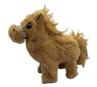 Whnbuij Mascotas eléctricas: juguetes de pony para caminar, juguetes de peluche para niños, robots para niños | Sonidos realistas, movimiento y juguetes