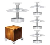 Whnbuij Pie base de colmena de abejas - Soporte de colmena para apicultura - Herramienta de apicultura de acero inoxidable para apicultores profesionales, experimentados y principiantes