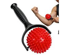 Whnbuij Rodillo de masaje para músculos, bastón relajante a mano con bolas de masaje - Juego de clavos de masaje para cuerpo, pies, hombros, manos, piernas, pantorrillas, espalda