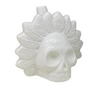 Whnbuij Silbato de muerte, silbato realista de sonido gritando, silbato de muerte azteca que grita fuerte, auténtico sonido humano