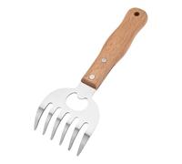 Whnbuij Una garra deshebradora porcina,Utensilio de Preparación Alimentos Acero Inoxidable - Garras Desmenuzadoras Pollo para Barbacoa Deshebrar, Manipular, Servir y Desgarrar,