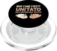 Who Came First Unitato Half Unicorn Media Patata Graphic PopSockets PopGrip para MagSafe