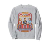 Who Cares Game Show Sarcastic Vintage Funny Adult Humor Sudadera