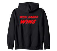 Who Dares Wins | Lema Militar Segundo Mundo Sudadera con Capucha