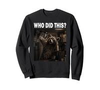 Who Did This Cafetera Amante de los Animales Divertido Sudadera