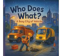 Who Does What? A Busy City of Vehicles: Discover the amazing jobs of city vehicles day and night!