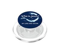 Who is Jesus? My Lord & Savior - Christian Faith Baptism PopSockets PopGrip para MagSafe