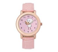 Who Loves Leg of Chicken - Reloj de pulsera para mujer, correa suave, regalo para cumpleaños, día de San Valentín