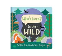 Who’s In The Wild | Fold-Out Flaps Board Book | Interactive Lift-the-Flap Book for Babies & Toddlers
