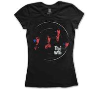 Who - the - T-Shirt # Xxl Ladies Black # Soundwaves