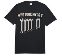 Who Took My 10 Funny Mechanic Meme 10mm Llave Inglesa Humor Comfort Colors Adult Heavyweight T-Shirt