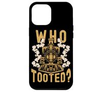 Who Tooted? Model Railroad Train Retro Vintage Locomotive Carcasa para iPhone 12 Pro MAX