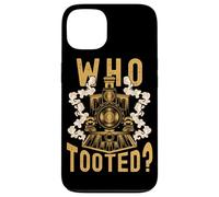 Who Tooted? Model Railroad Train Retro Vintage Locomotive Carcasa para iPhone 13